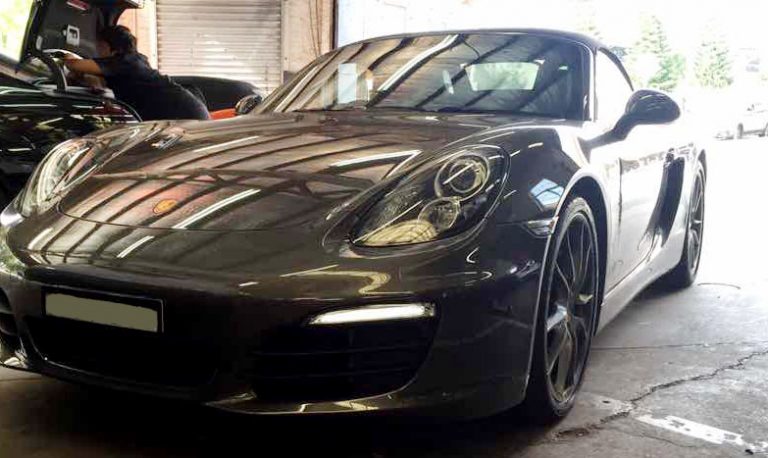 PORSCHE Boxster S front